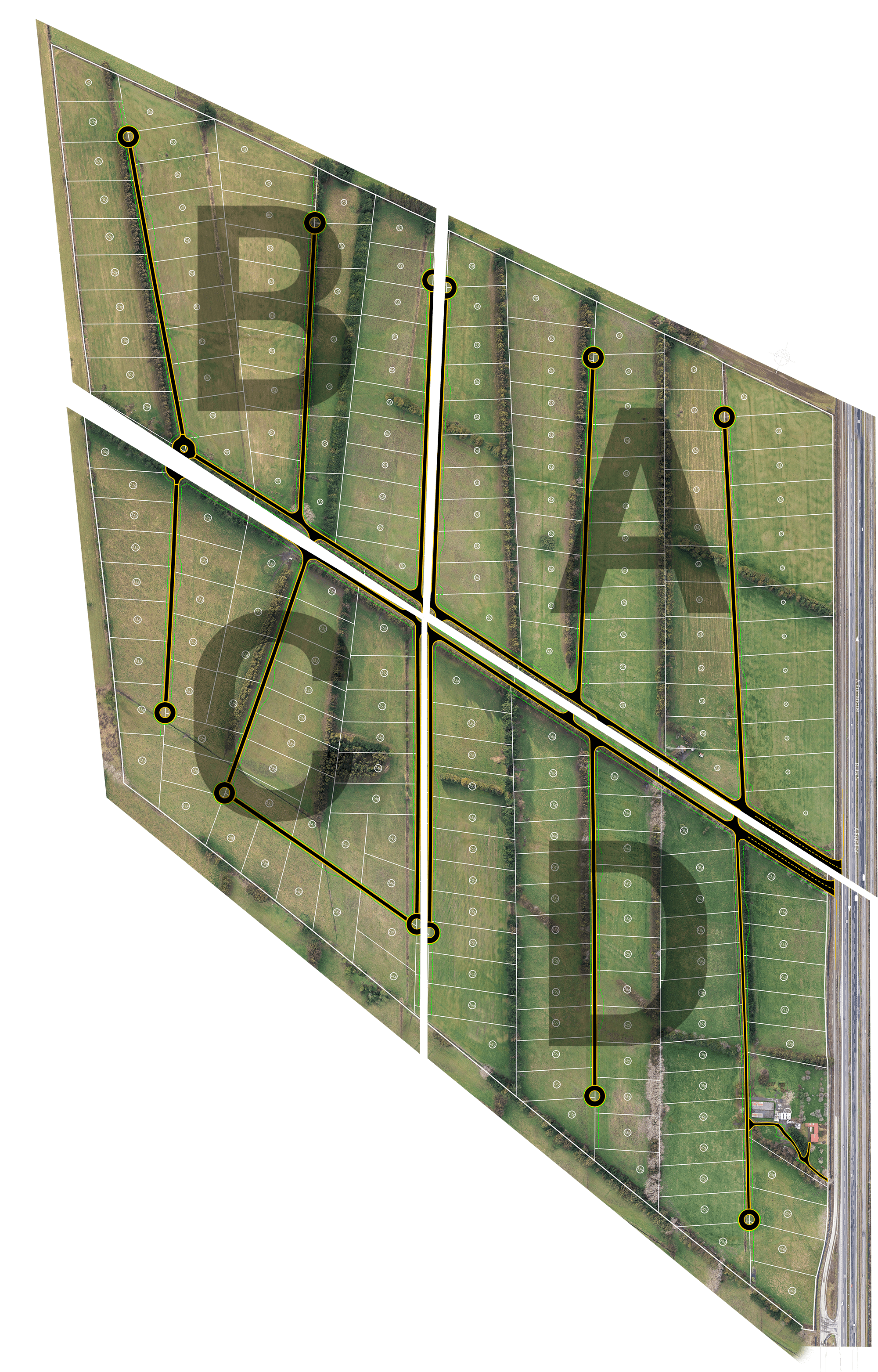 Plano técnico de Espacio Frutillar - referencia