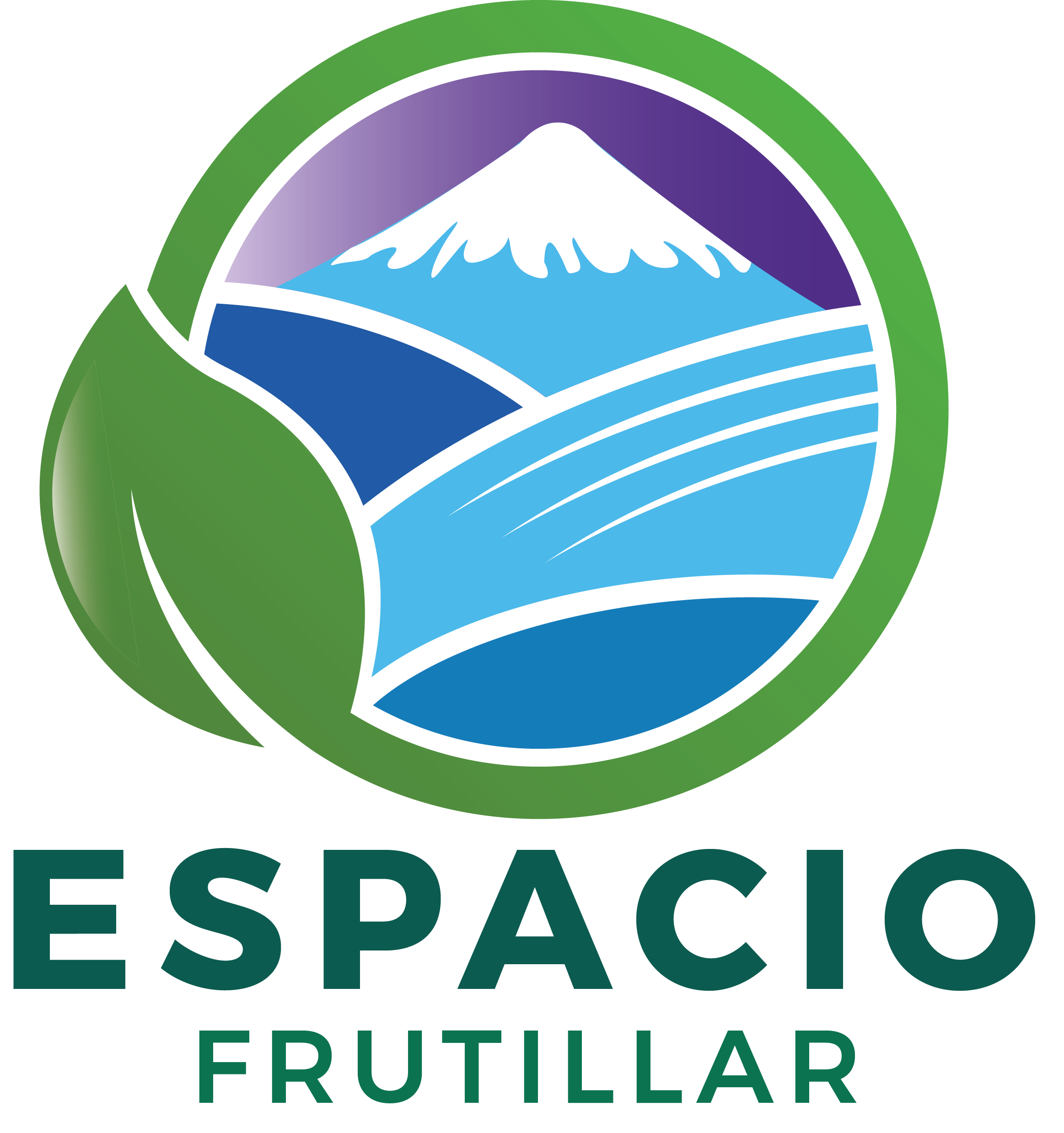 Logo Espacio Frutillar verde
